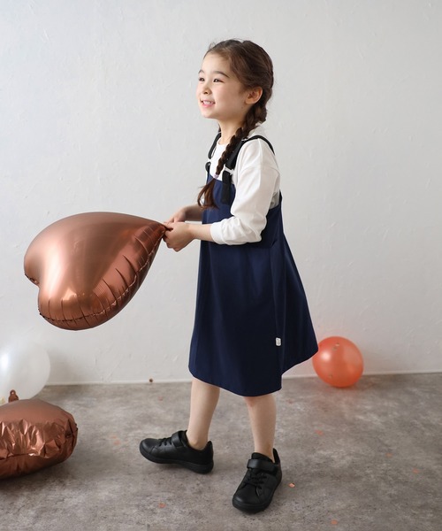 BONJOUR SAGAN enfant ジャンパースカート 「3-10才対応」撥水