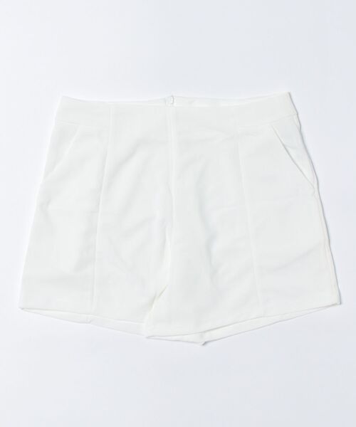 Asterellivi パンツ タック入りショートパンツ レディース : ZOZOTOWN