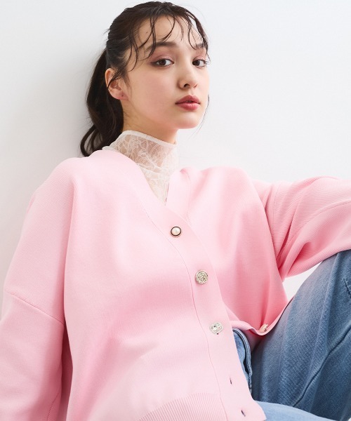 tシャツ フラワーチュールワイドハイネックTOPS レディース J1U by LA BELLE ETUDE tシャツ フラワーチュールワイド