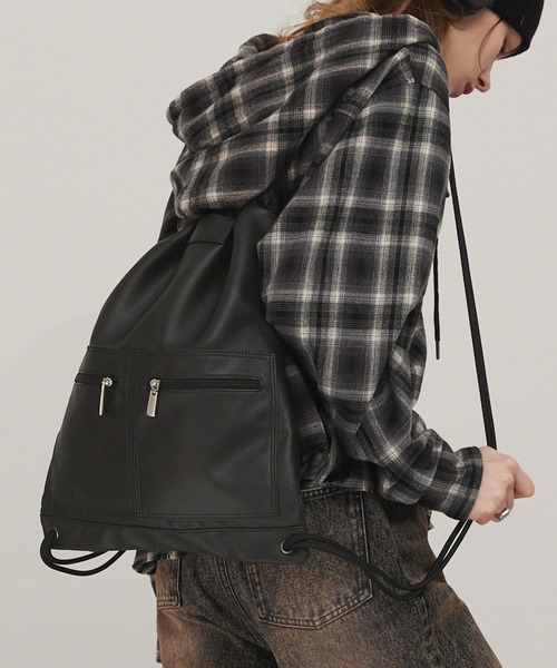 EMMA CLOTHES（エマクローズ） デイバック リュック ジップダブル