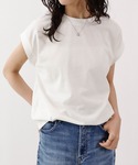 tシャツ 汗じみ防止加工 表撥水 接触冷感 U...の詳細画像4
