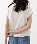 tシャツ 汗じみ防止加工 表撥水 接触冷感 U...の詳細画像3