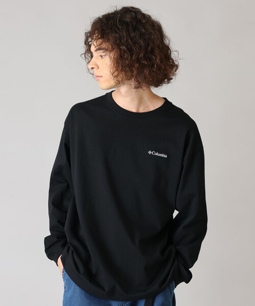 美品★BRIEFING カルビコモックネックシャツ 長袖UV&速乾 黒レディース Columbia（コロンビア） tシャツ UVカット 速乾 Columbia／ロマビスタ