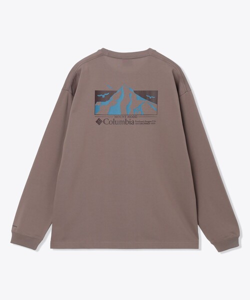 kobinai コビナイ　ロンT くすみカラー Columbia（コロンビア） tシャツ 速乾 Columbia/ ロマビスタ