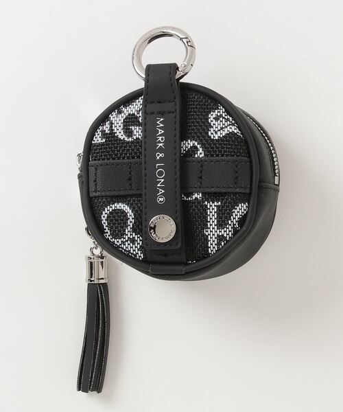 MARK & LONA ゴルフポーチ ブラック 特価良品 MARK & LONA ゴルフポーチ ブラック 【公式通販】