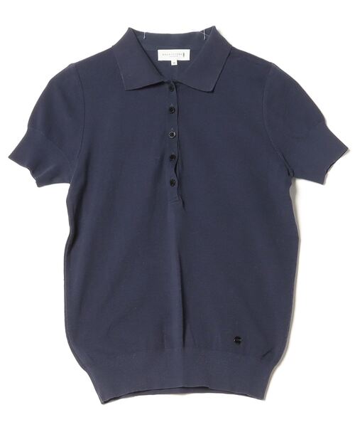 日本製 マッキントッシュ ロンドン 半袖 ボタンダウン ポロシャツ M ネイビー MACKINTOSH LONDON ポロシャツ 「WEB・一部店舗限定」ハニカム