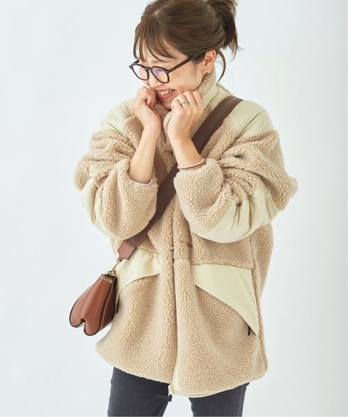 plage（プラージュ） 「WOOLRICH」ジップアップブルゾン 38 アイボリー