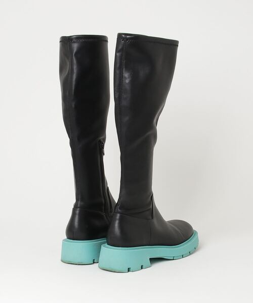 CHARLES ＆ KEITH（チャールズ&キース） ロングブーツ 24.5cm ブラック