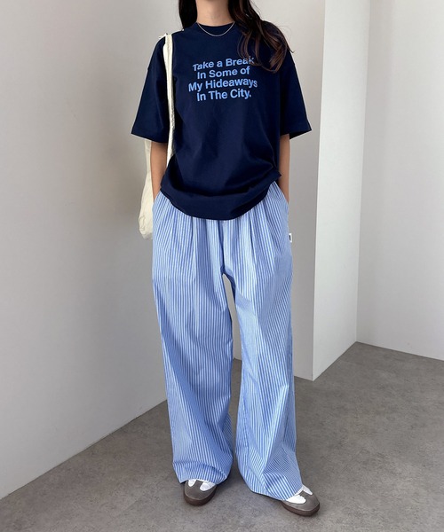 存在感絶大【vetements】ロゴ プリント オーバーサイズ Tシャツ VETEMENTS ヴェトモン オーバーサイズ ロゴプリント Tシャツ