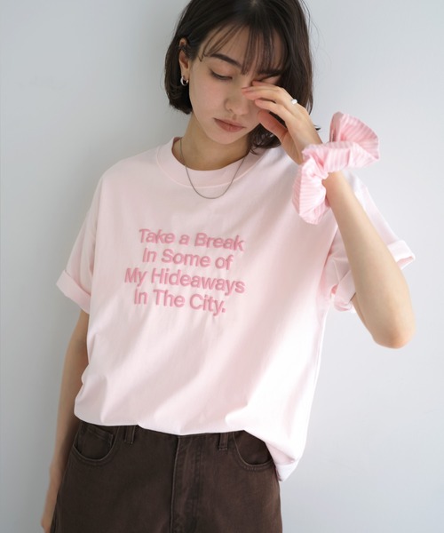 ANME tシャツ 「新色・新サイズ追加」立体ロゴプリントオーバーサイズ