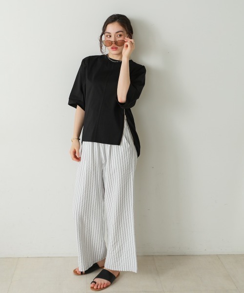 完売！SINMEシンメ   Uネックトップス　¥27,500  タグ付き K18YG ペンダントトップ ＜petit usagi SHINSUKE KAWAHARA for