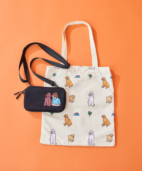 ear PAPILLONNER トートバッグ 「ポケット8個/ショルダー付き