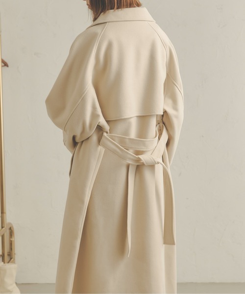 Ambre Neige（アンブルネージュ） ステンカラーコート FREE モカ