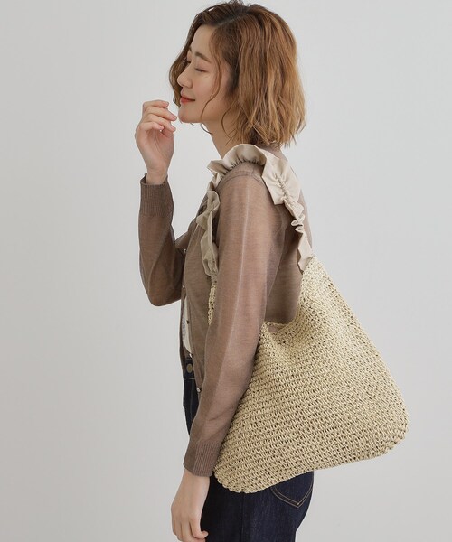 ベージュ ショルダーバッグ クロエ Chloe Chloe KIDS ショルダーバッグ C20424 ジュート