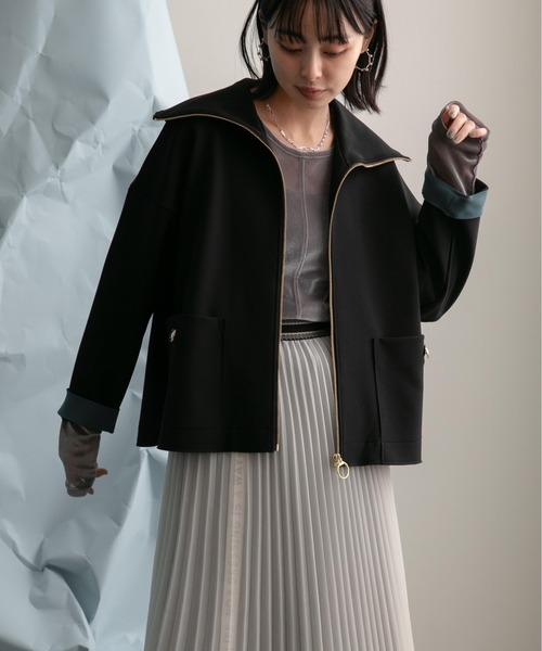 Eimee Law アウター 38 Eimee Law 「Eimee Law」 ジップアップブルゾン 38 グレー