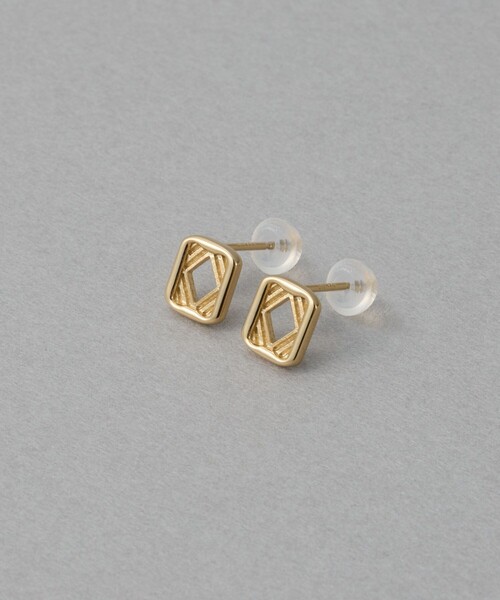 ete（エテ） ピアス シルエット ピアス レディース : ZOZOTOWN Yahoo