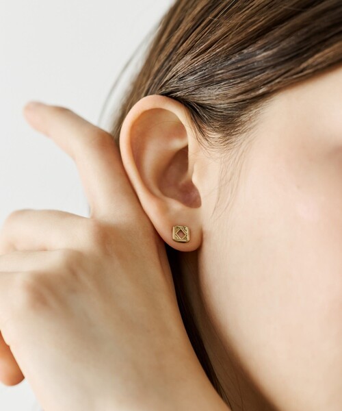 ete（エテ） ピアス シルエット ピアス レディース : ZOZOTOWN Yahoo