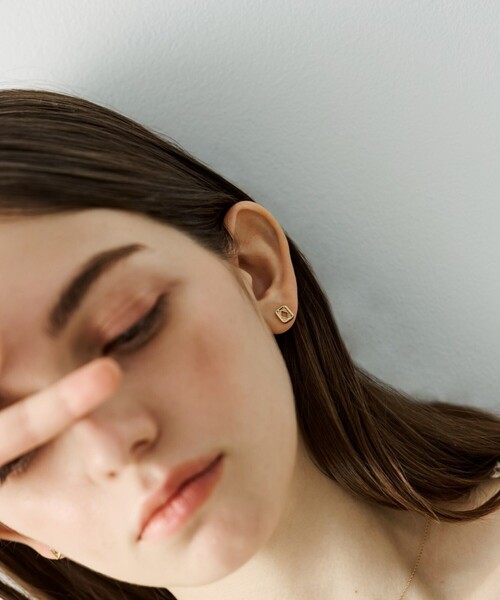 ete（エテ） ピアス シルエット ピアス レディース : ZOZOTOWN Yahoo
