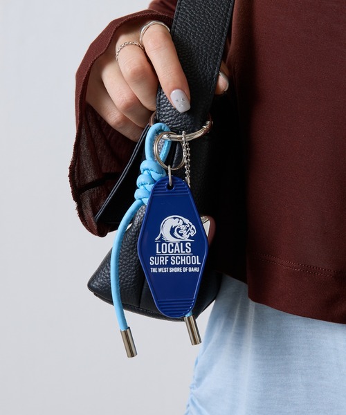 ◆ ルルギネス ◆ LULU Hotelリップ型 レザーバッグチャーム ◆ Lulu Guinness(ルルギネス) キーホルダー・キーリング