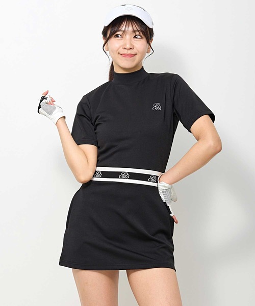 TopIsm（トップイズム） ゴルフ ゴルフウェア ワンピース モックネック