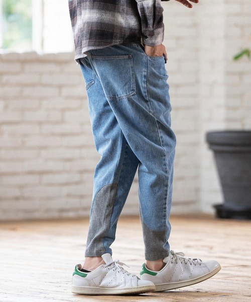 「CAMBIO」 デニムパンツ L インディゴブルー メンズ
