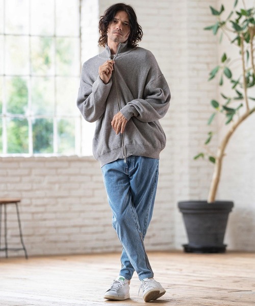 「CAMBIO」 デニムパンツ L インディゴブルー メンズ