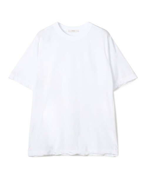 着用1回★ ATON 60/ FRESCA STANDARD TEE FRESCA SINGLE JERSEY | SATNDARD T-SHIRT – ATON | エイトン