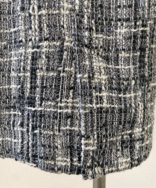 「DRESS LAB」 7分袖ワンピース M ベージュ レディース_画像7