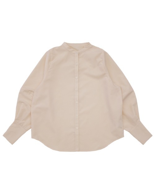 [select MOCA] длинный рукав блуза SMALLs микро женский 