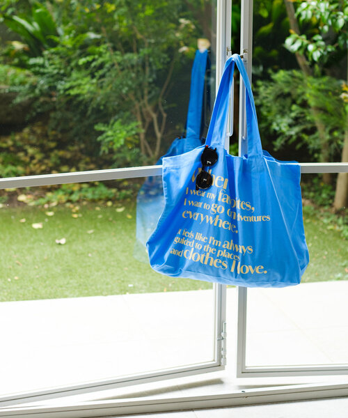 Kastane トートバッグ 「4色展開/大容量」BIGロゴトートバッグ