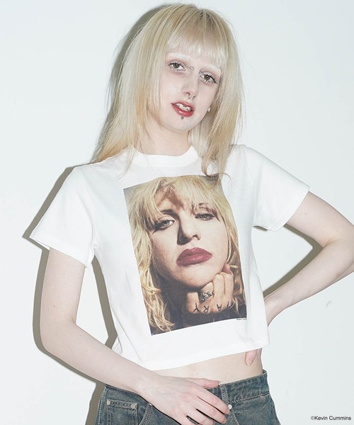 tシャツ Photo Tee Courtney Love 1 メンズ レディース : ZOZOTOWN