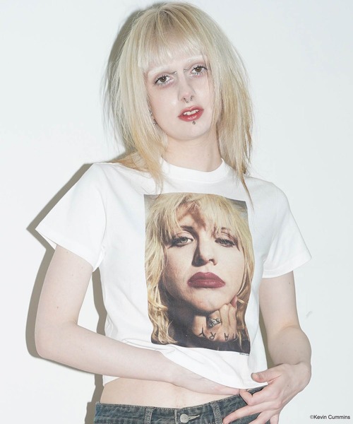 tシャツ Photo Tee Courtney Love 1 メンズ レディース : ZOZOTOWN