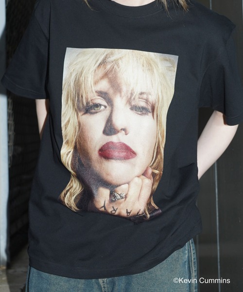 tシャツ Photo Tee Courtney Love 1 メンズ レディース : ZOZOTOWN 