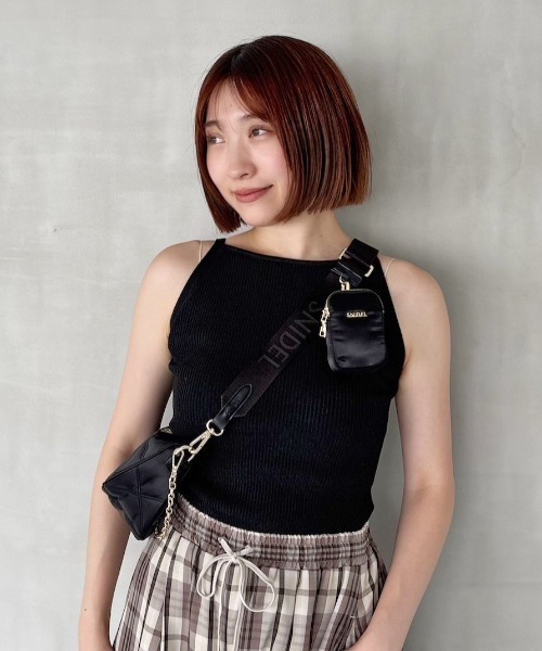 snidel カップインキャミニットプルオーバー SNIDEL ニット セーター カップインキャミニットプルオーバー