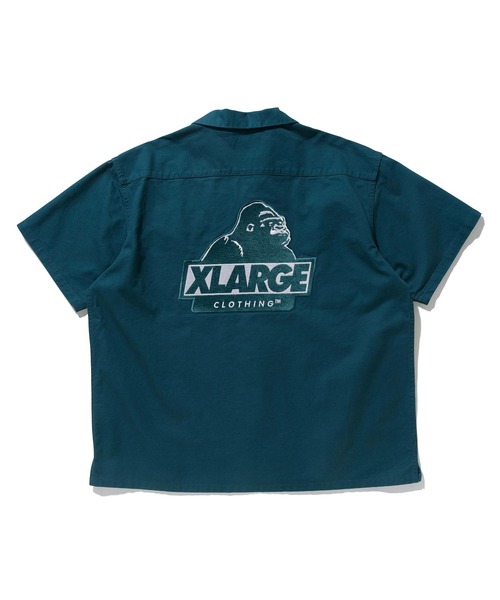 XLARGE 「XLARGE」 半袖シャツ L ブラック メンズ : ZOZOTOWN
