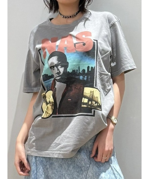 GAP（ギャップ） tシャツ ○ナズ リラックス グラフィックTシャツ/NAS