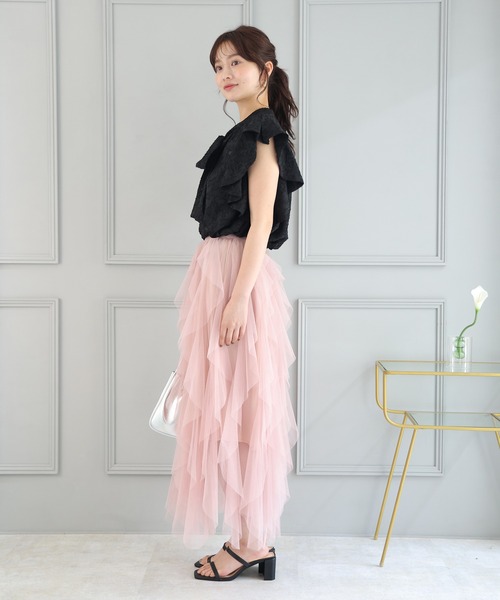 fifth ブラウス シャツ マルチwayシアージャガードブラウス