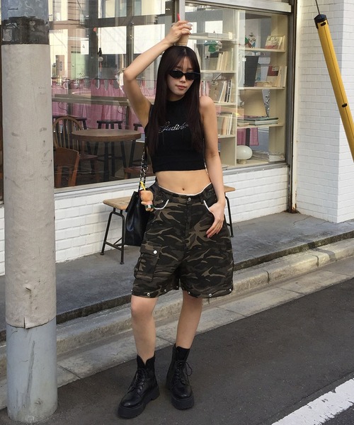 JUDIN ジーンズ デニム デニムパンツ 3way lace design wide