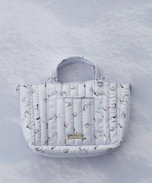 Maison de FLEUR ショルダーバッグ バッグ ペンギンキルト