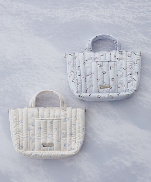 m.ページ Maison de FLEUR ショルダーバッグ Maison de FLEUR ショルダーバッグ バッグ ペンギンキルト