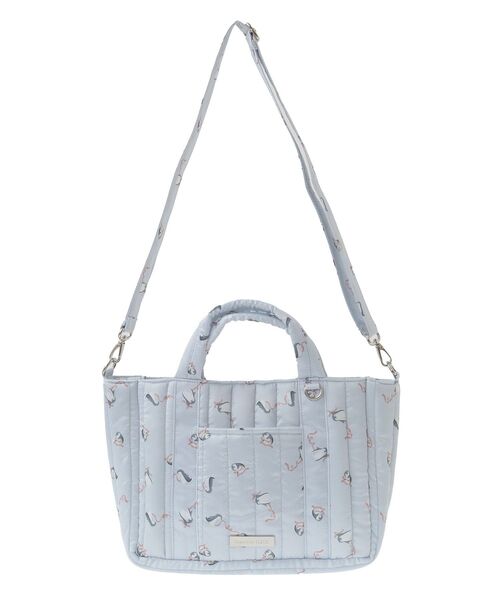 Maison de FLEUR ショルダーバッグ バッグ ペンギンキルト