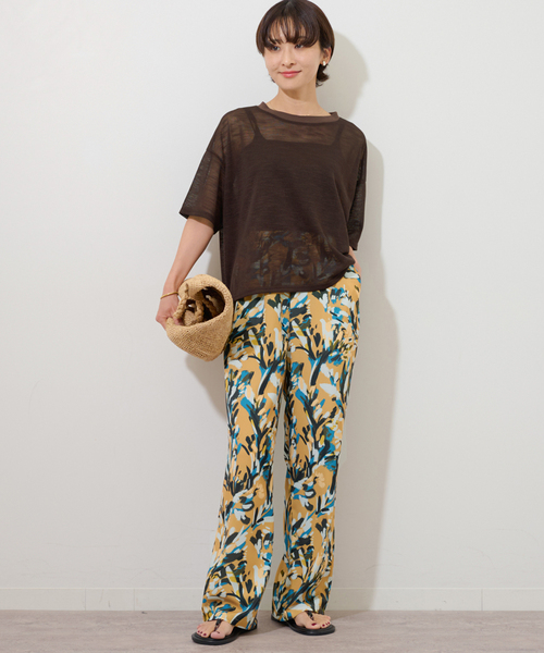 JOURNAL STANDARD relume パンツ ブラッシュボタニカルイージー