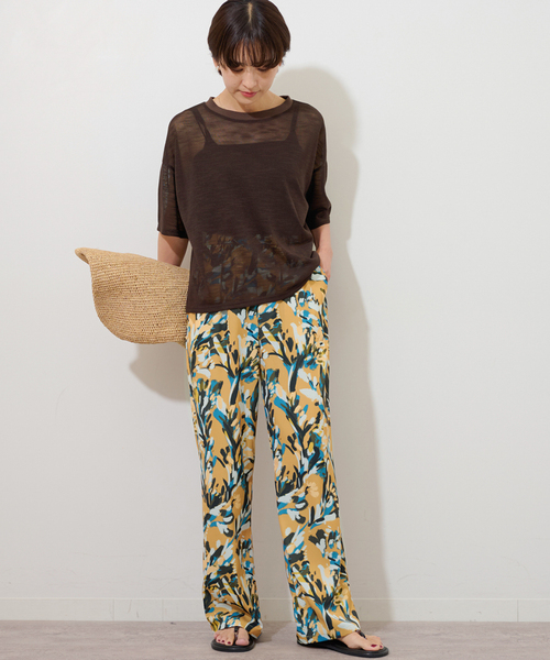 JOURNAL STANDARD relume パンツ ブラッシュボタニカルイージー