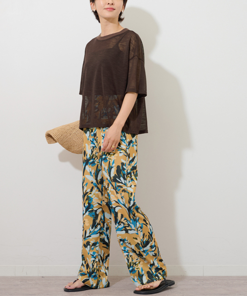 JOURNAL STANDARD relume パンツ ブラッシュボタニカルイージー