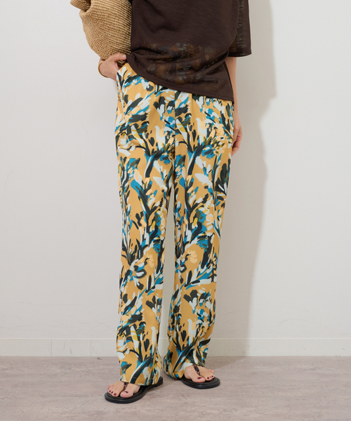 aloha rug アロハラグ　ジャーナルスタンダード　レディース　パンツ 38 JOURNAL STANDARD relume パンツ ブラッシュボタニカルイージー