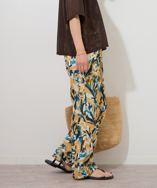 JOURNAL STANDARD relume パンツ ブラッシュボタニカルイージー