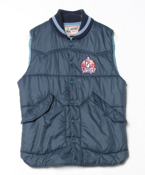 HYSTERIC GLAMOUR（ヒステリックグラマー） ベスト MEDIUM ネイビー