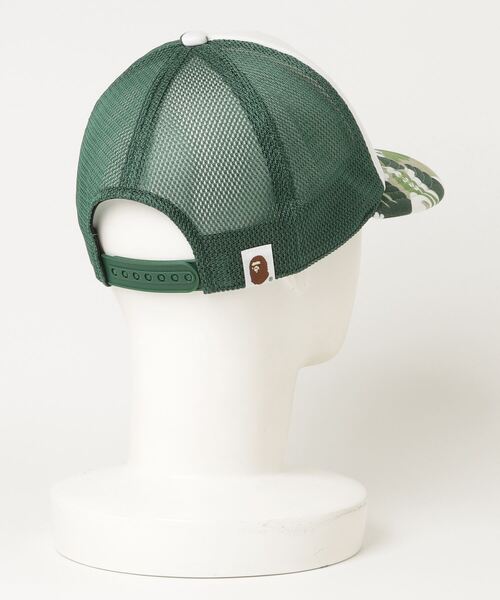 A BATHING APE キャップABCカモ2緑 初期モデル A BATHING APE キャップ 帽子 ABC RESORT CAMO MESH CAP メンズ