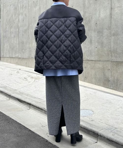 COLLAGE GALLARDAGALANTE コート アウター ダンボールスムース