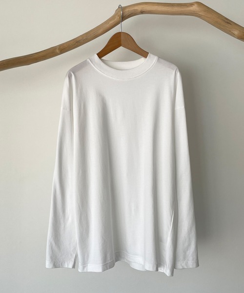 「CANAL JEAN」 「rcw」長(zhǎng)袖カットソー 38 ホワイト レディース